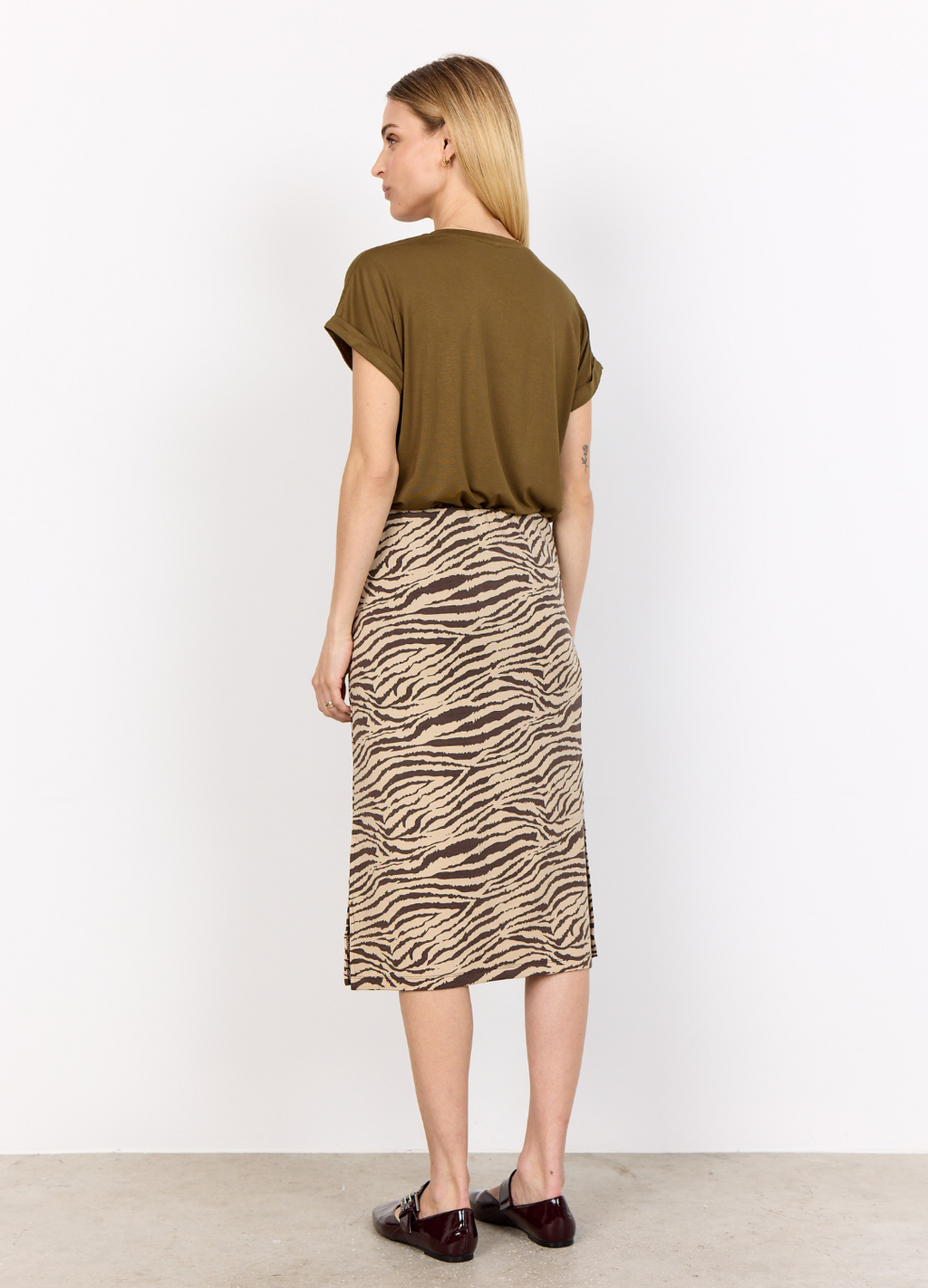Soya Concept - Marcia Misty Olive T-Shirt