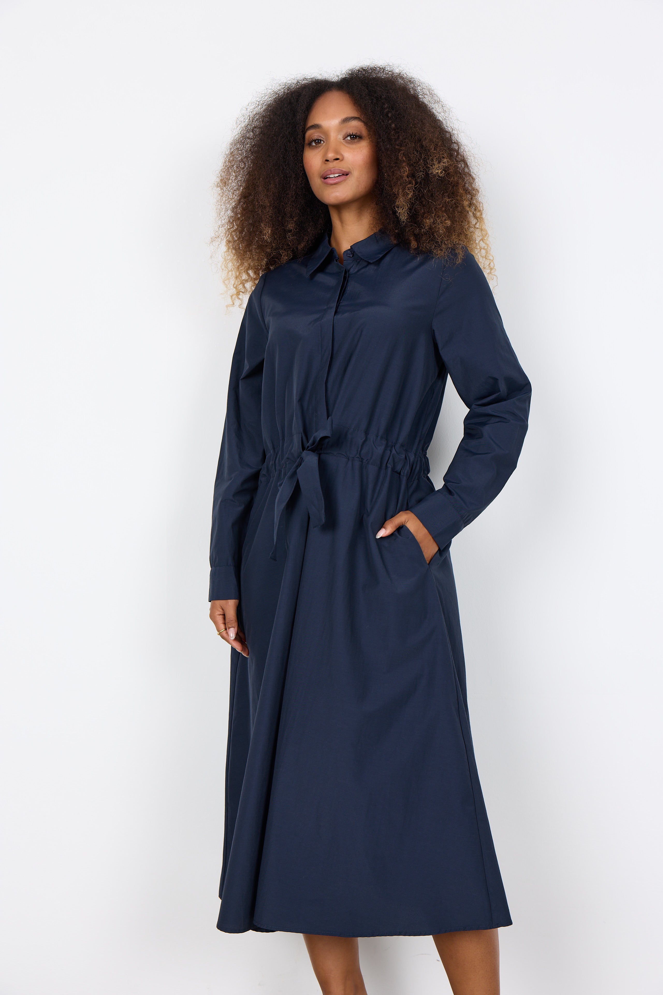 Soya Concept - Navy Shirt Dress