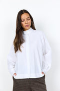 Soya Concept - Nettie White Ruffle Shirt