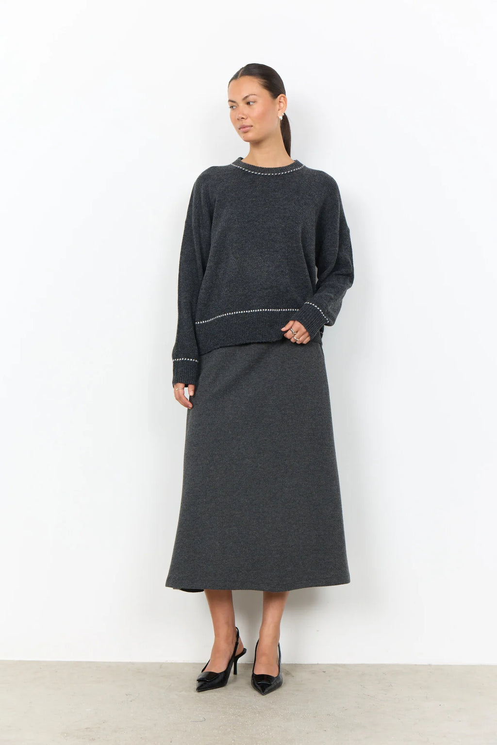 Soya Concept - Orlean Grey Cozy Knit