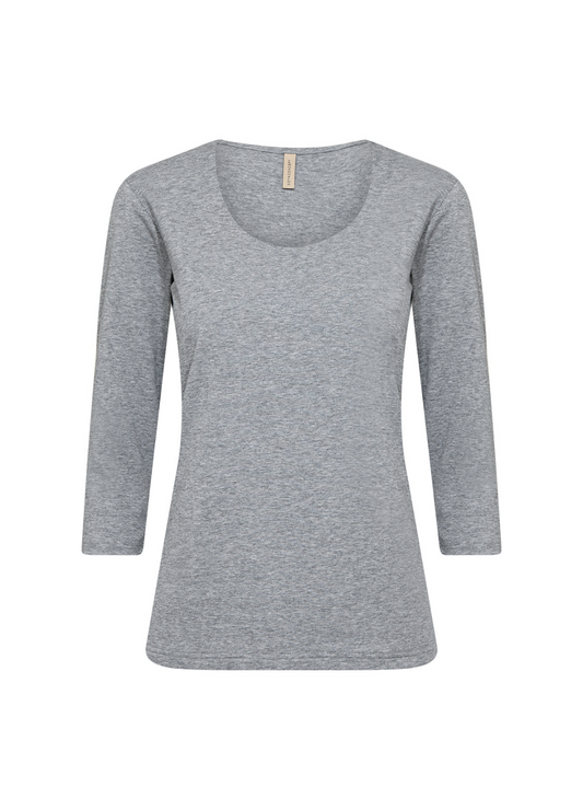 Soya Concept - Pylle Grey T-Shirt
