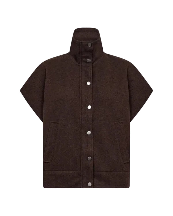 Soya Concept - Wool Waist Coat Diamonds And Pearls