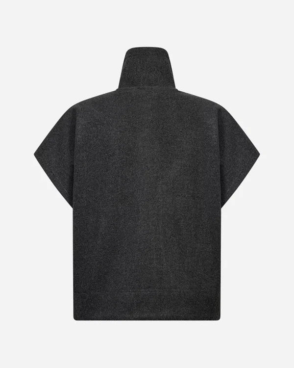SoyaConcept - Vagna Antracite Wool Waistcoat - Diamonds And Pearl