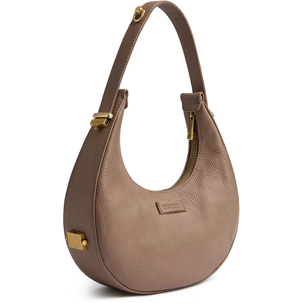 Depeche - Taupe Saddle Bag