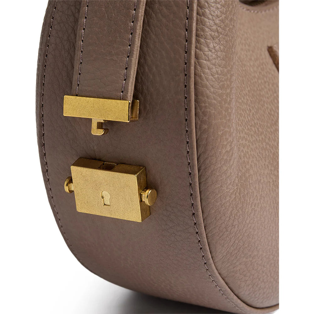Depeche - Taupe Saddle Bag
