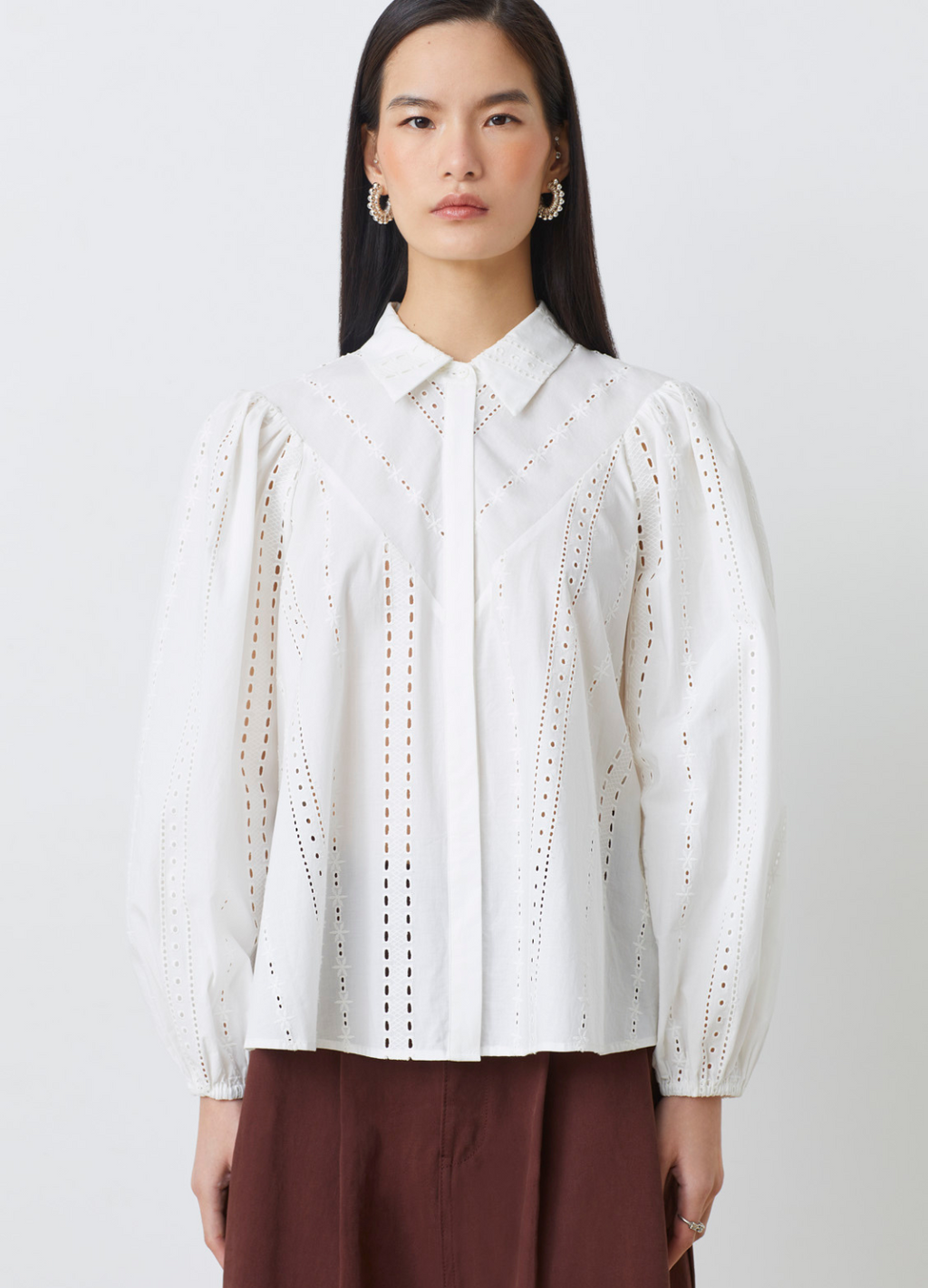 Suncoo - Loune White Blouse