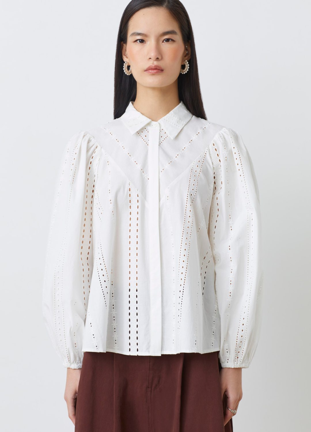 Suncoo - Loune White Blouse