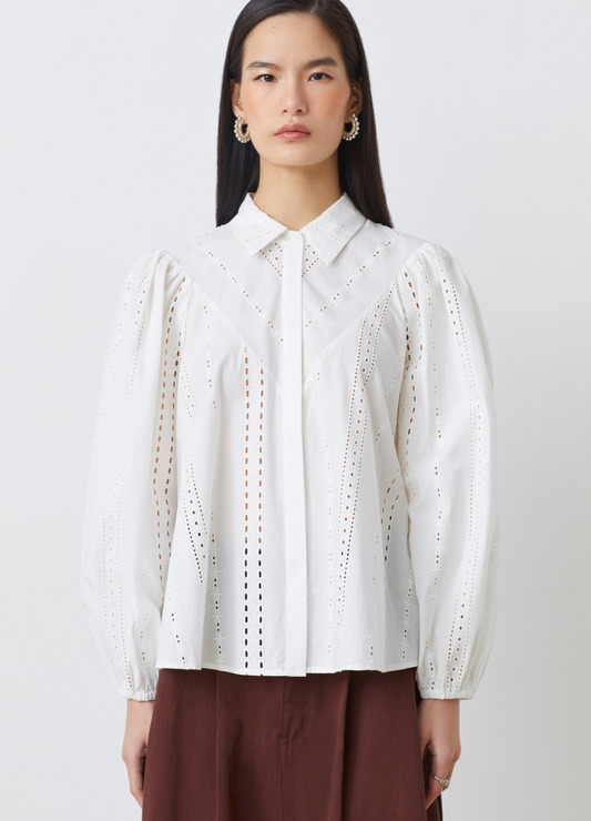 Suncoo - Loune White Blouse