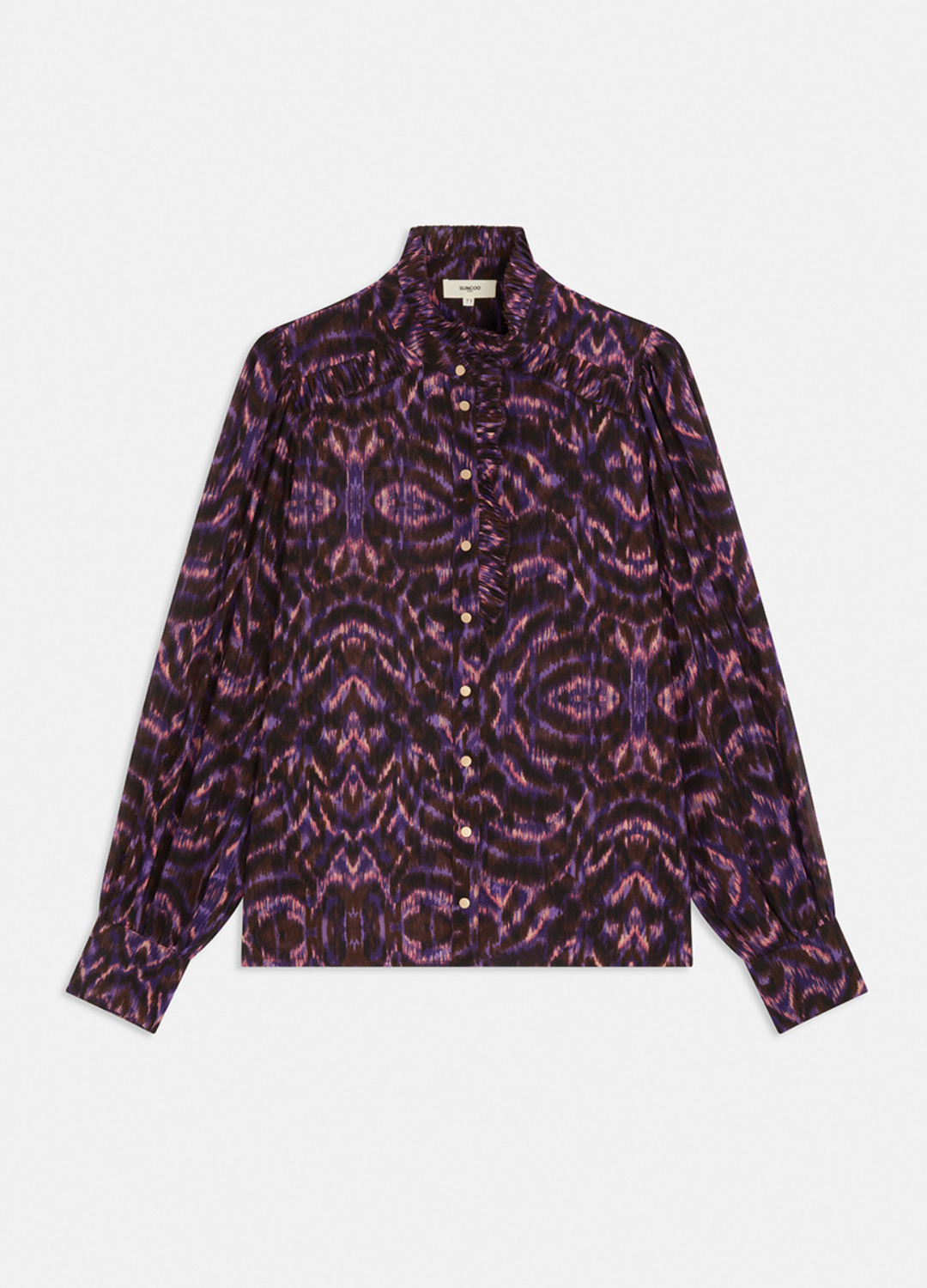 Suncoo - Lyric Pattern Blouse