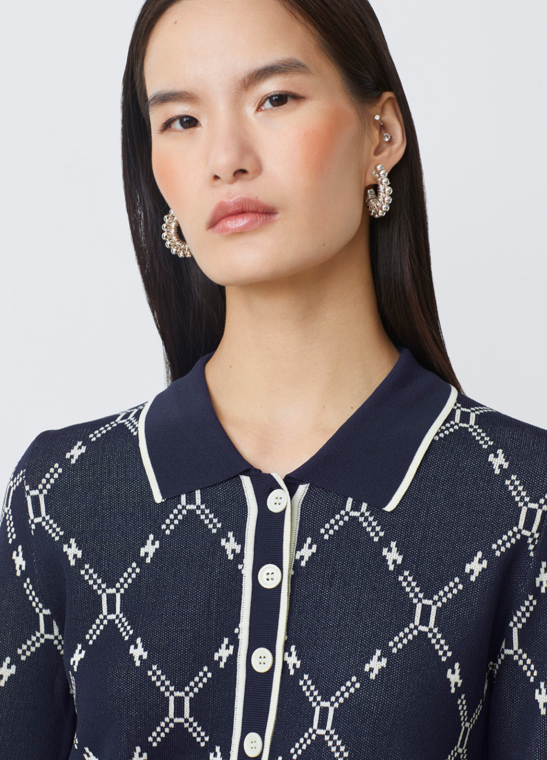 Suncoo - Palmaros Chain Print Top