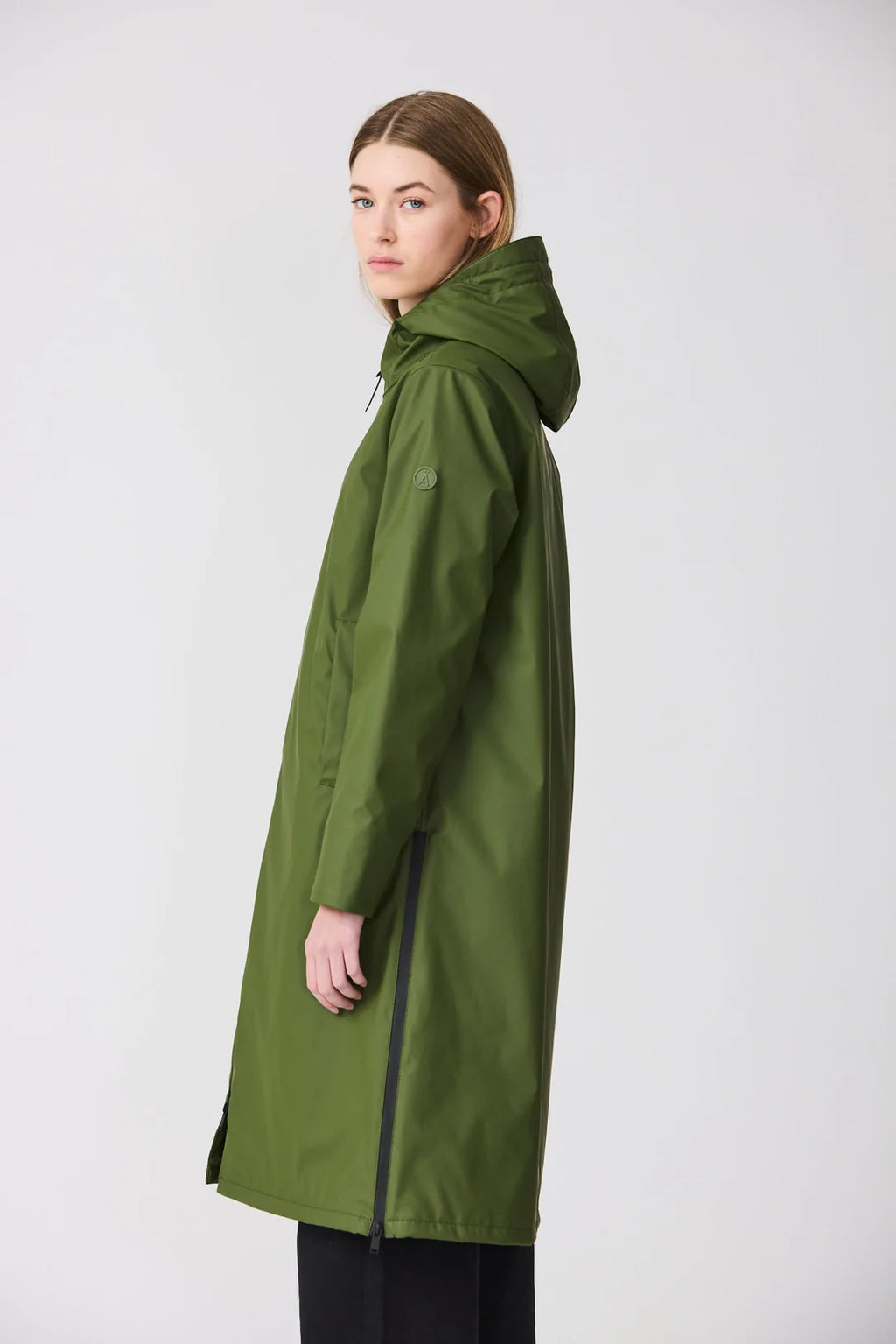 Tanta - Tormenta Bronze Green Raincoat