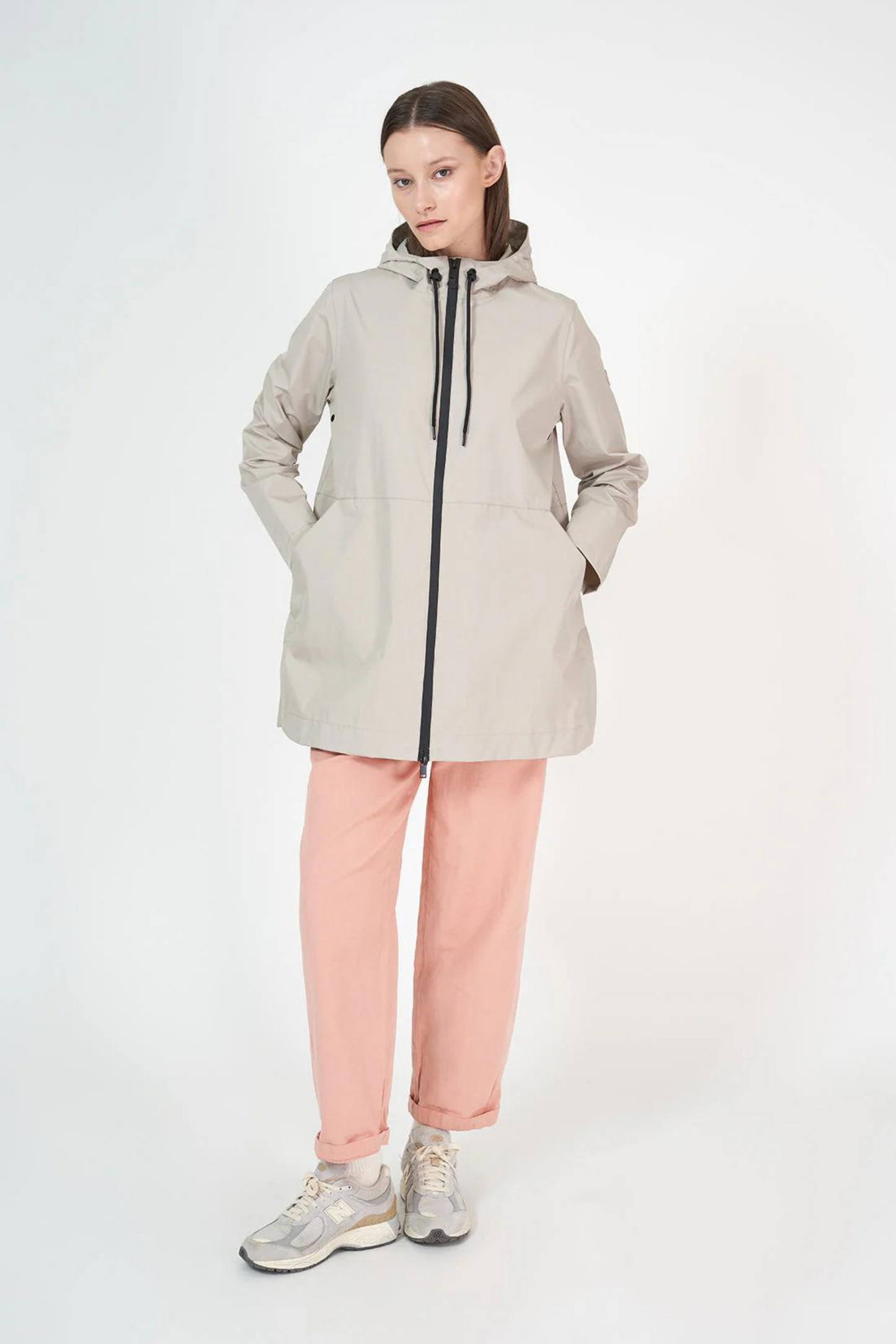 Tanta - Platzregen Raincoat in Oatmeal