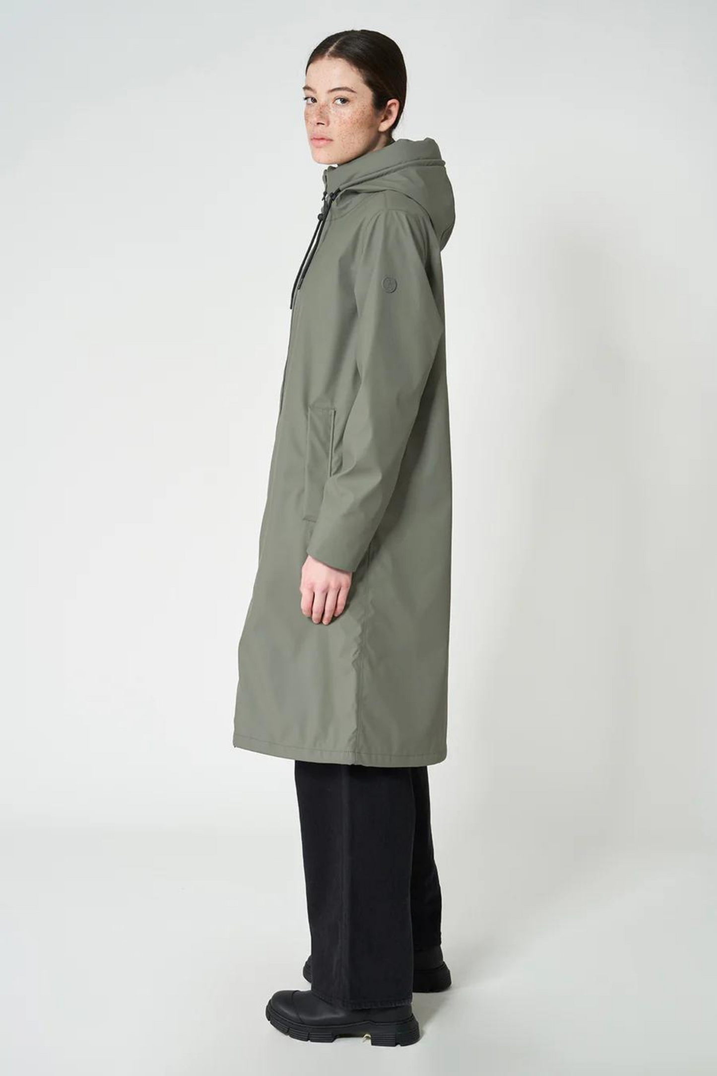 Tanta - Neige Waterproof Raincoat in Basil