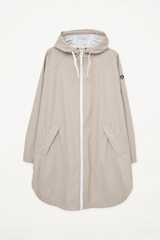 Tanta - Sky Raincoat in Stone