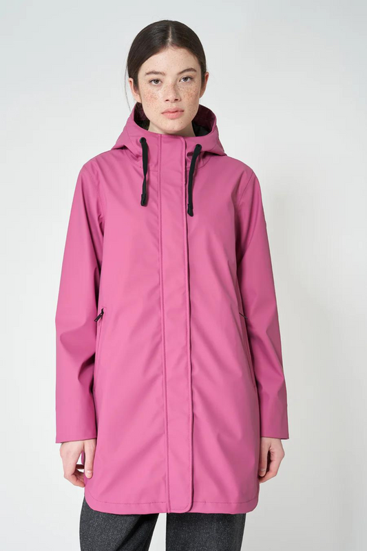 Tanta - Waterproof Snow Jacket in Red Violet