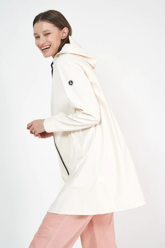 Tanta - Nuovola Raincoat In Whitecap Gray