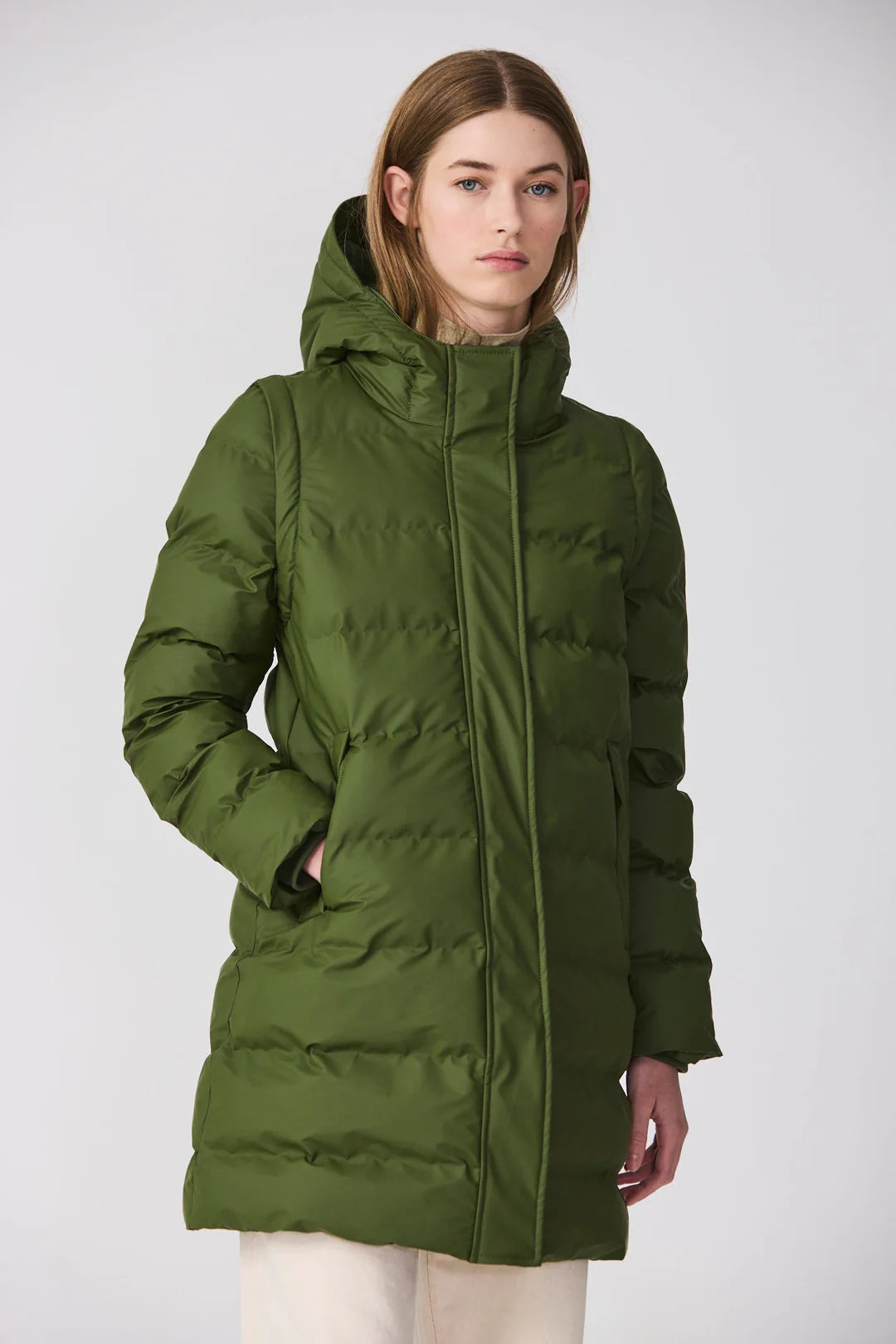 Tanta - Stuhi Bronze Green Raincoat