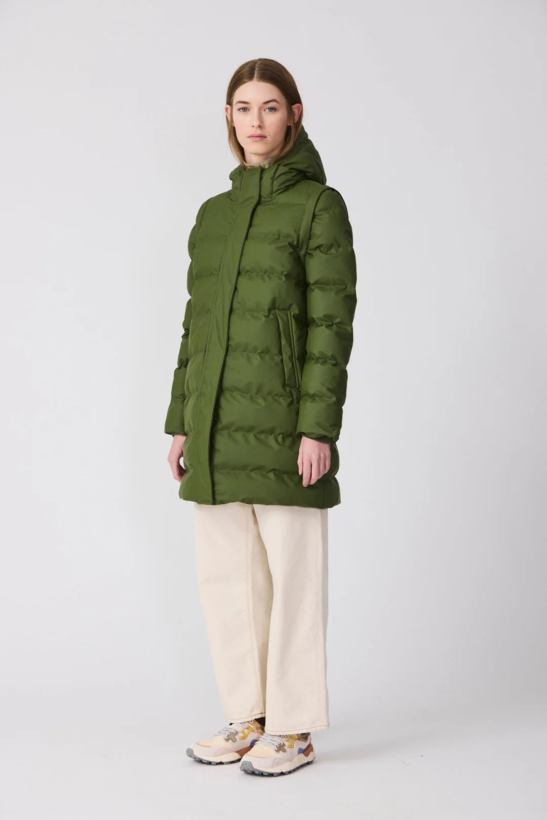 Tanta - Stuhi Bronze Green Raincoat