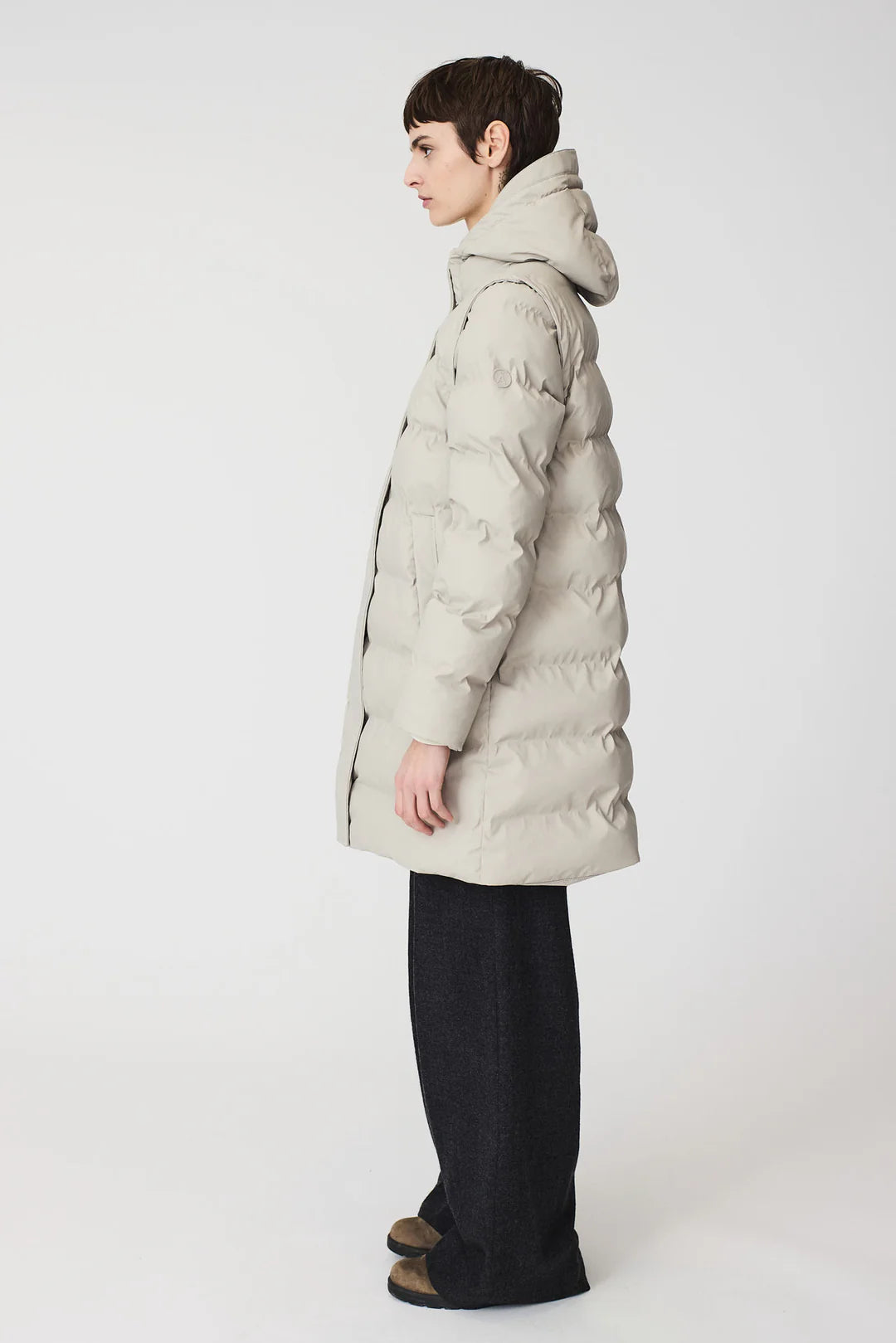 Tanta - Stuhi Stone Grey Raincoat 