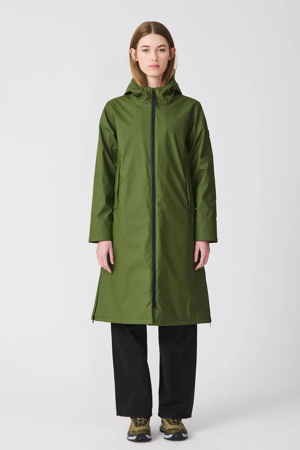 Tanta - Tormenta Bronze Green Raincoat