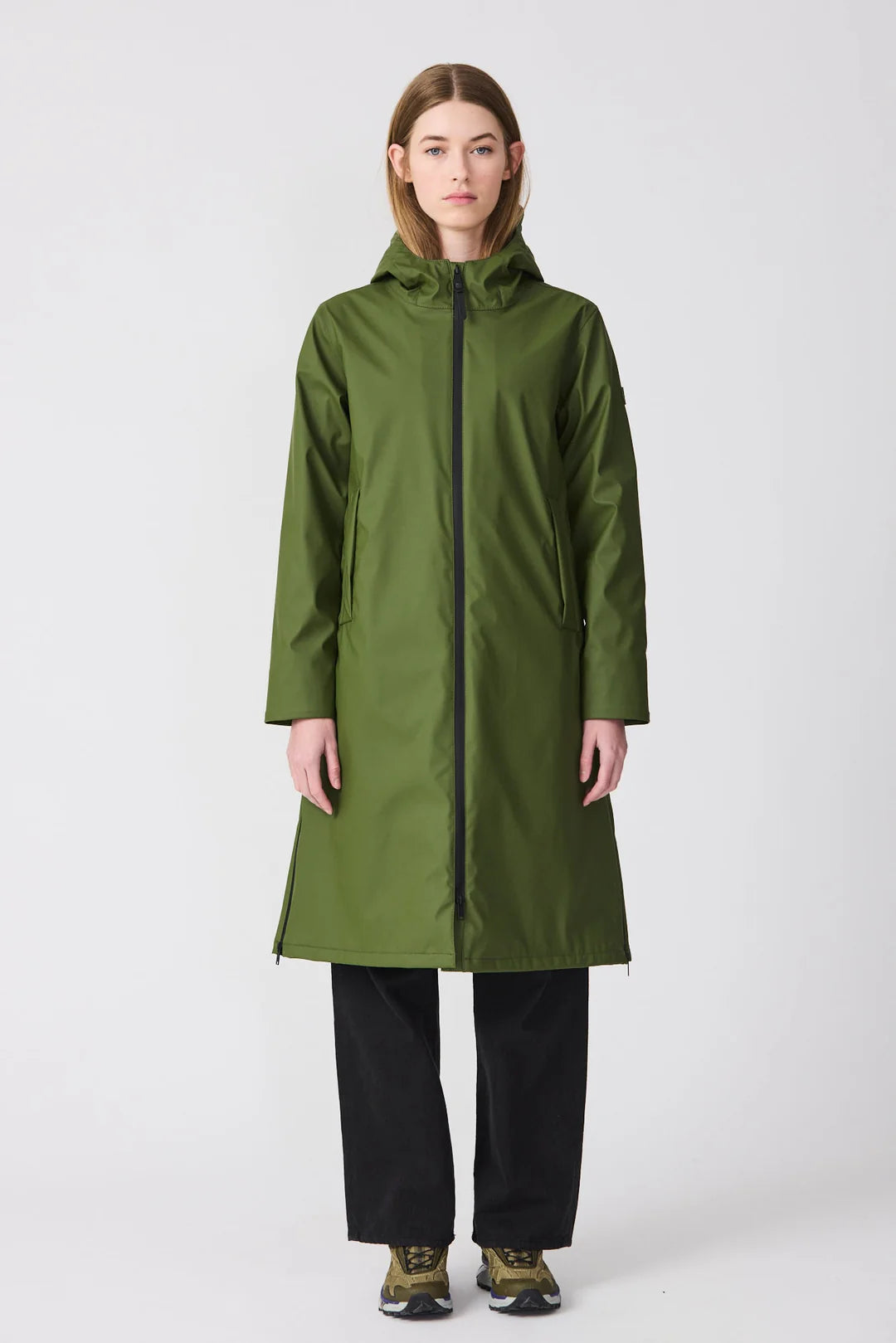 Tanta - Tormenta Bronze Green Raincoat