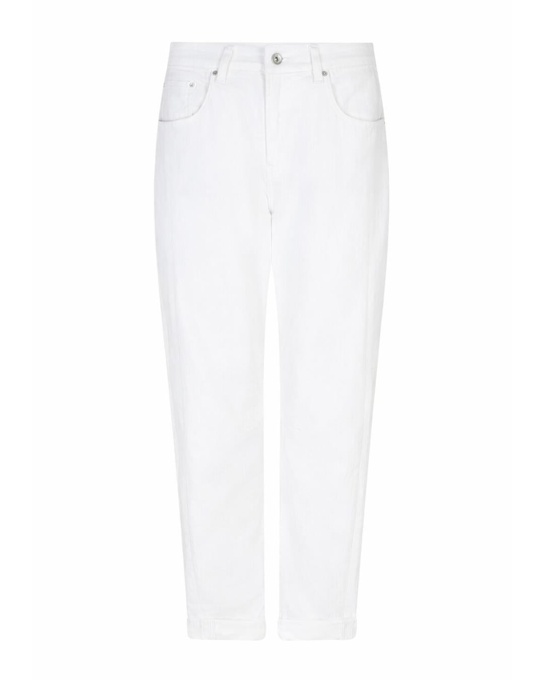 Red Button - Caitlina Sidepatch White Jean
