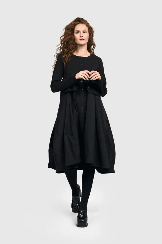 Urban Cardigan Graphite Dress