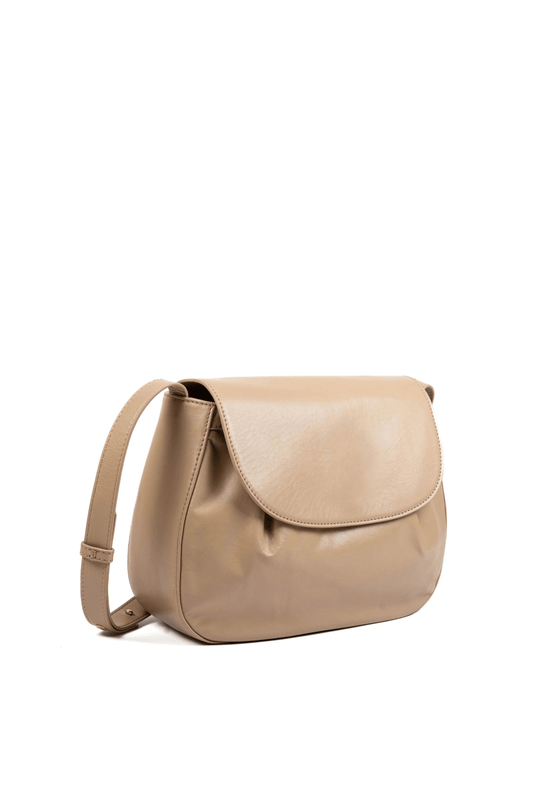 Aleo - Carla Cross Body In Taupe - Diamonds & Pearls