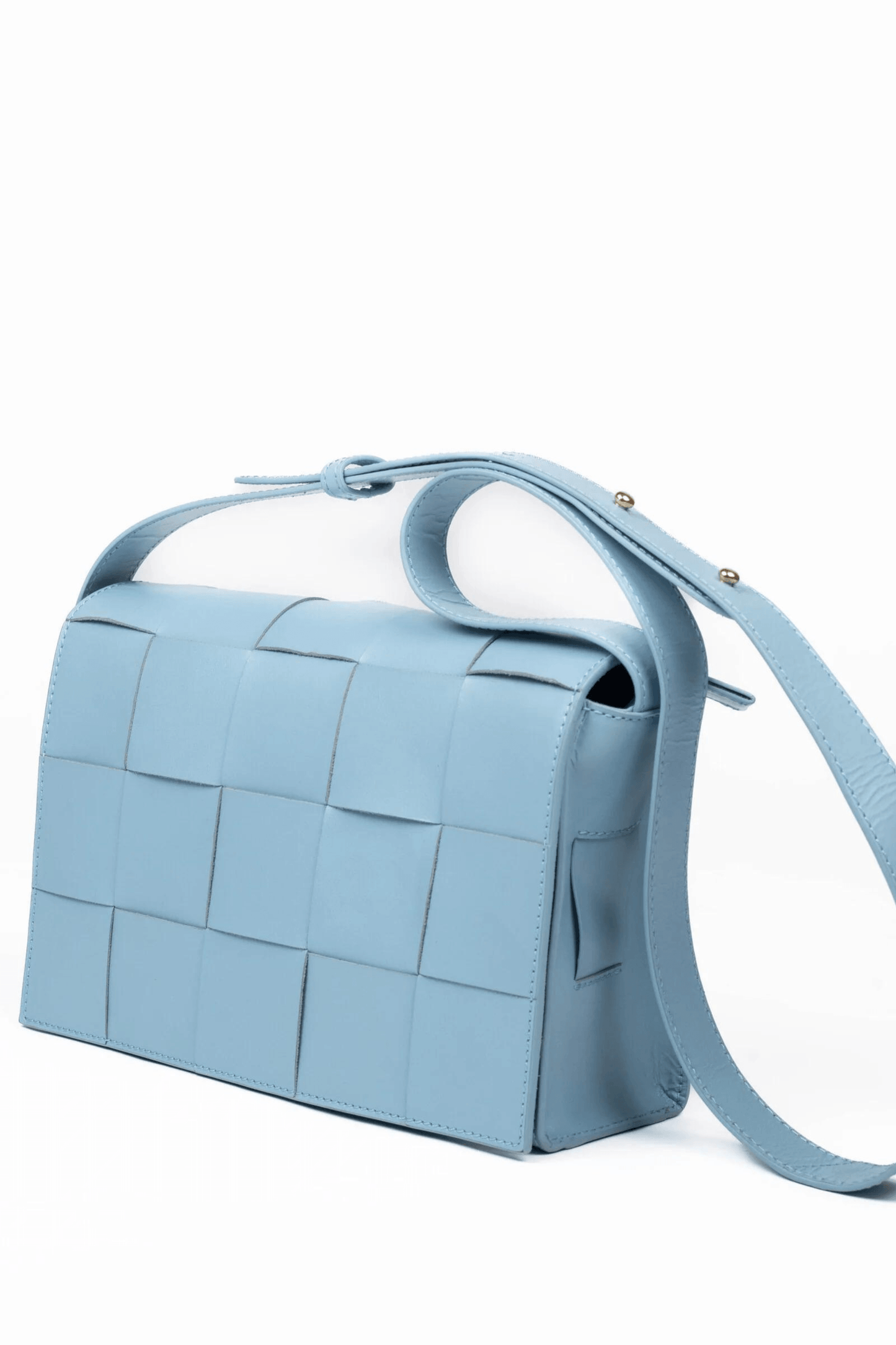 Aleo - Matchbox Cross Body in Glacier Blue - Diamonds & Pearls