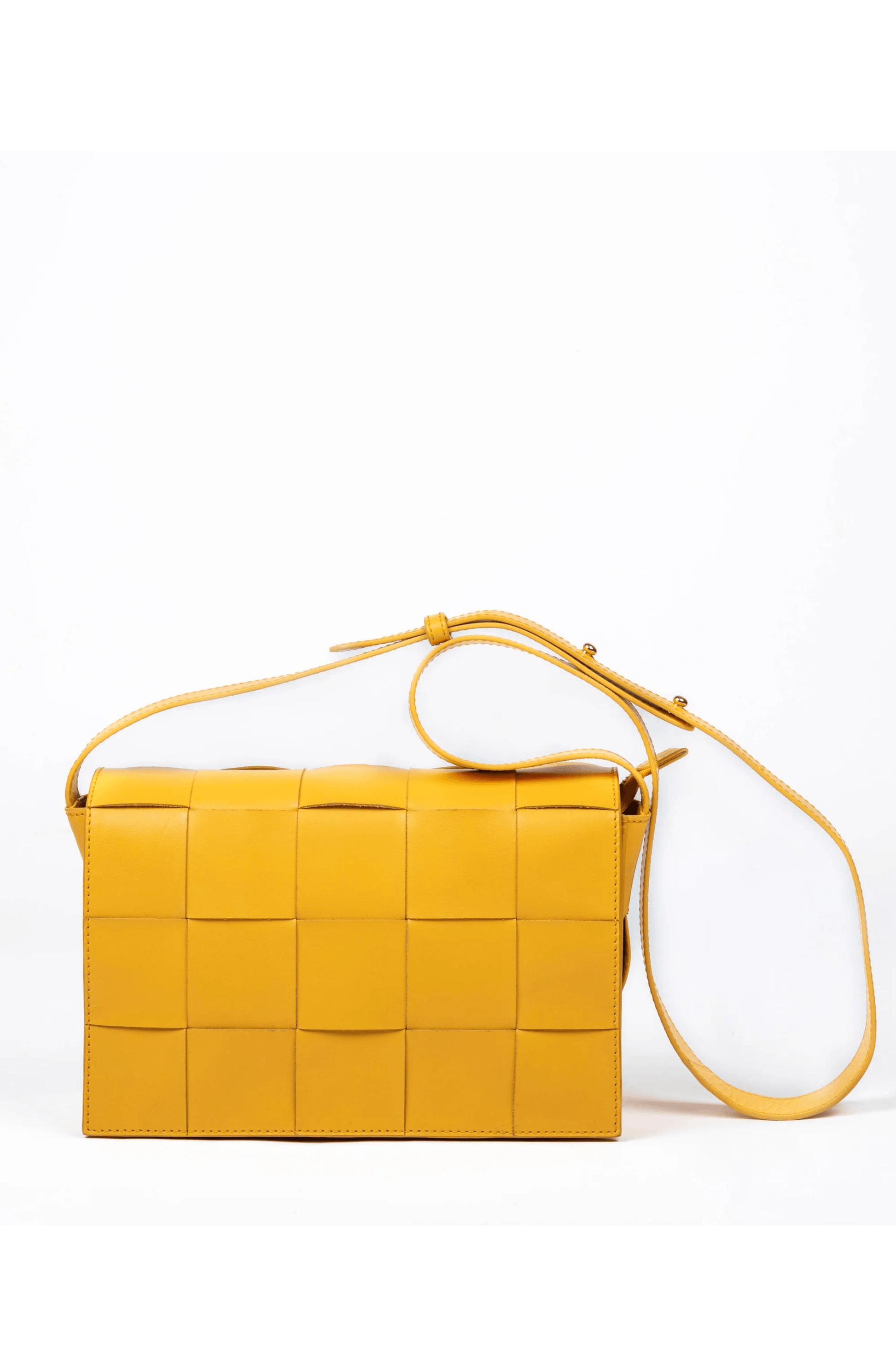 Aleo - Matchbox Cross Body in Pineapple - Diamonds & Pearls