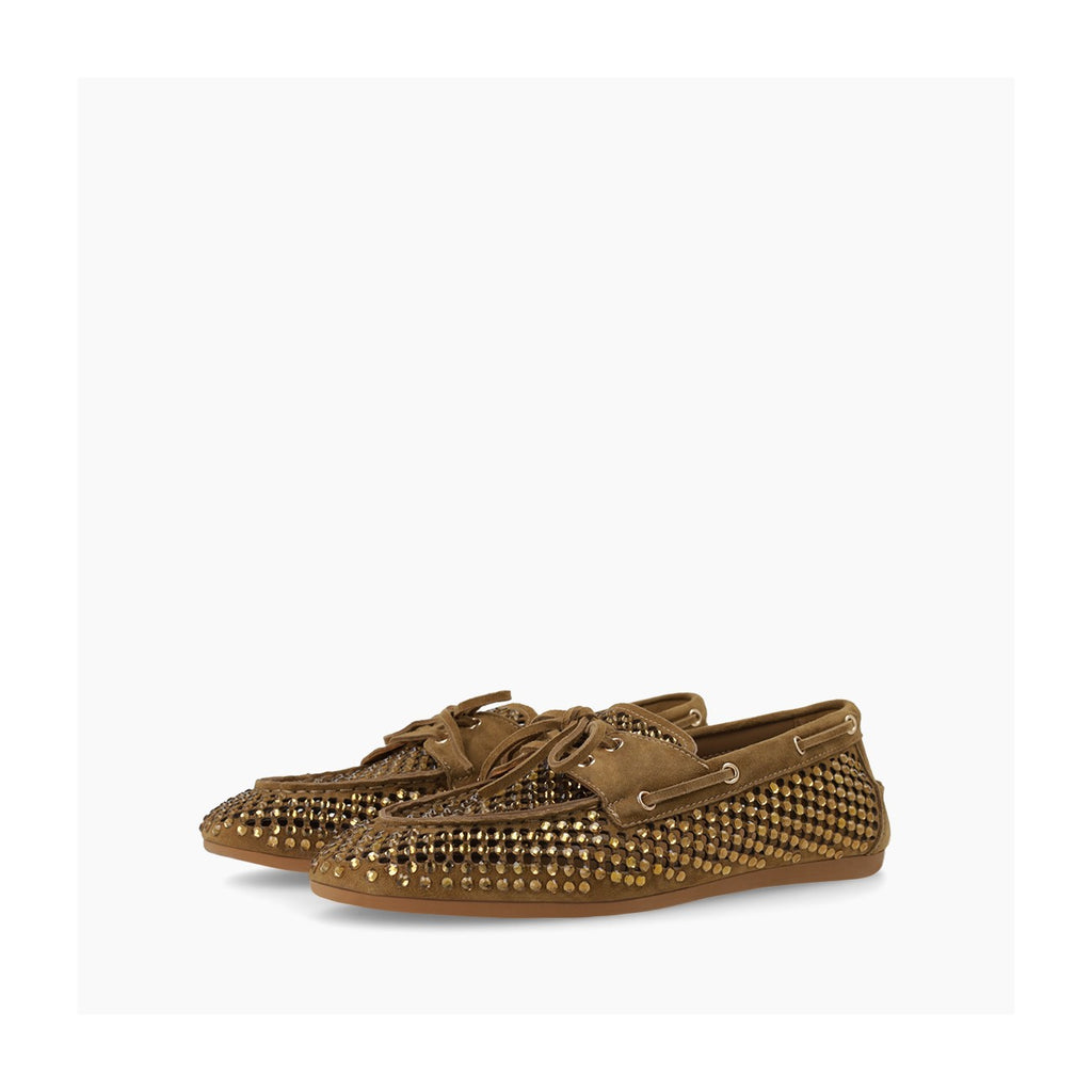 Lodi - Emi Brown Suede Loafer