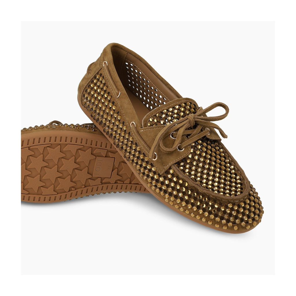 Lodi - Emi Brown Suede Loafer