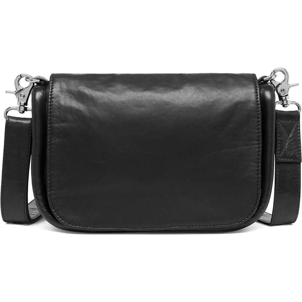 Classic Crossbody Bag in Soft Leather - Diamonds & Pearls