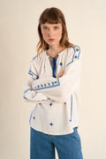 Molly Bracken - Embroidered Blouse