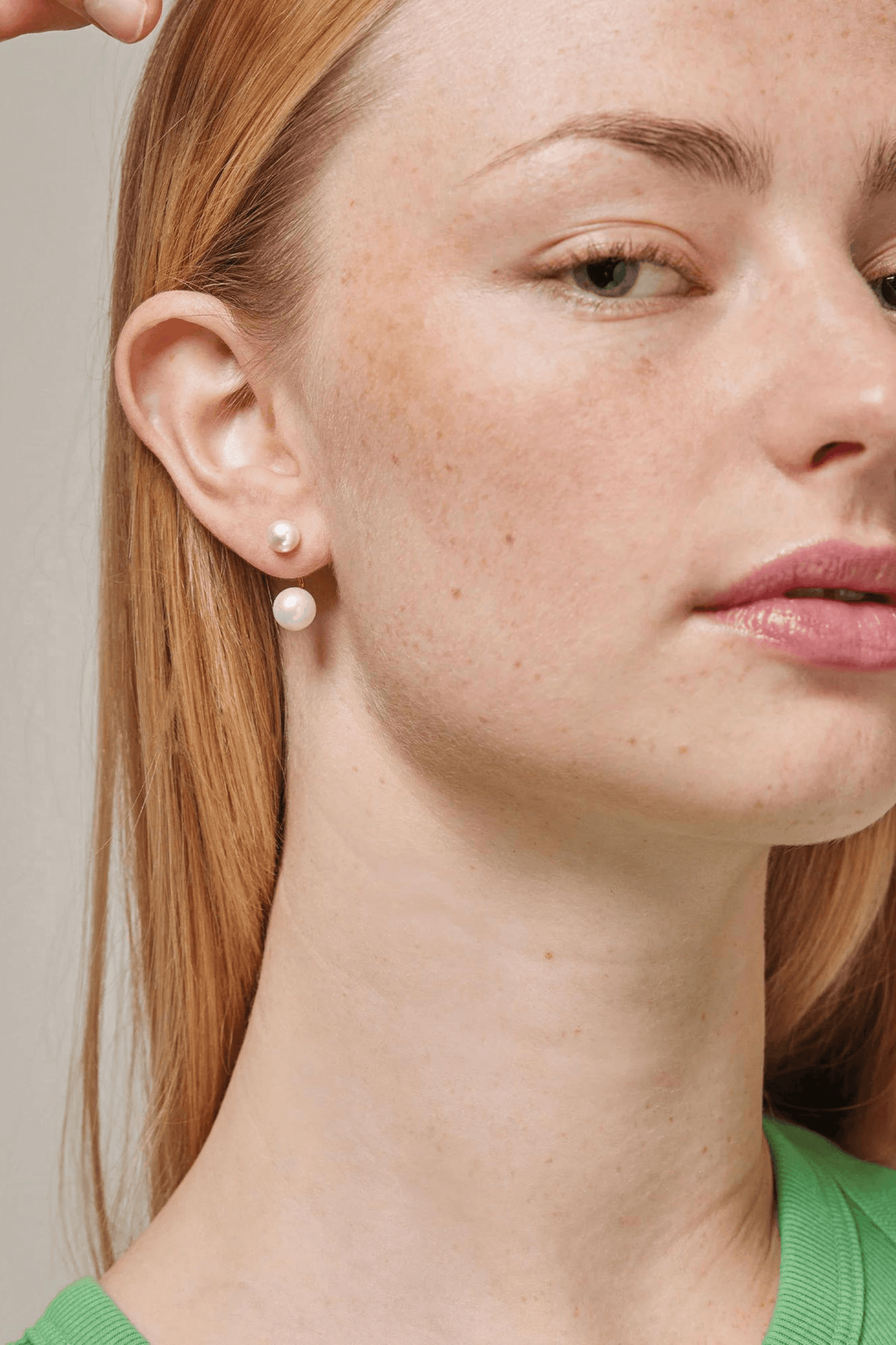 Enamel Copenhagen - Althea Pearl Studs - Diamonds & Pearls