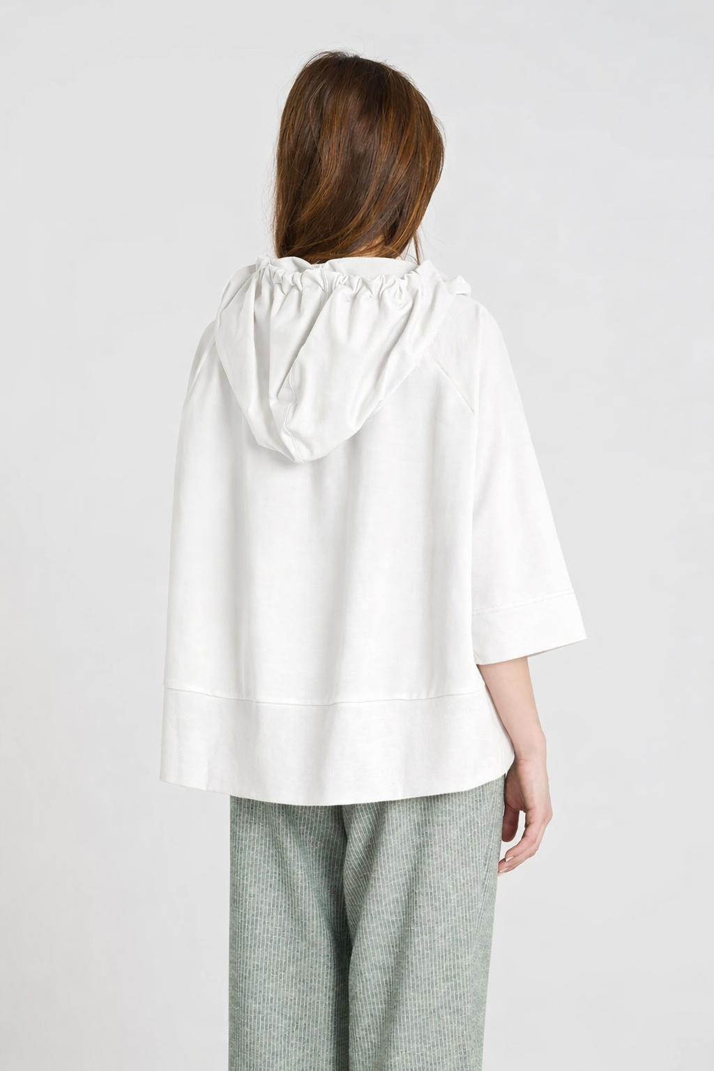 Hana San - White Rajan Zip