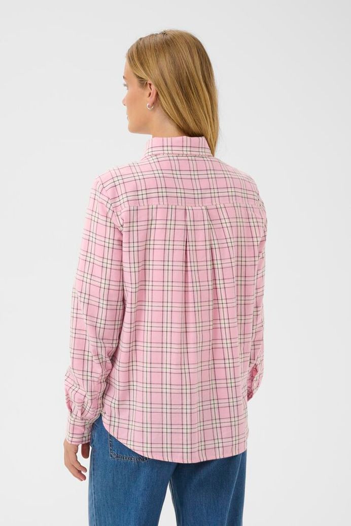 Part Two - Yana Pink Check Shirt