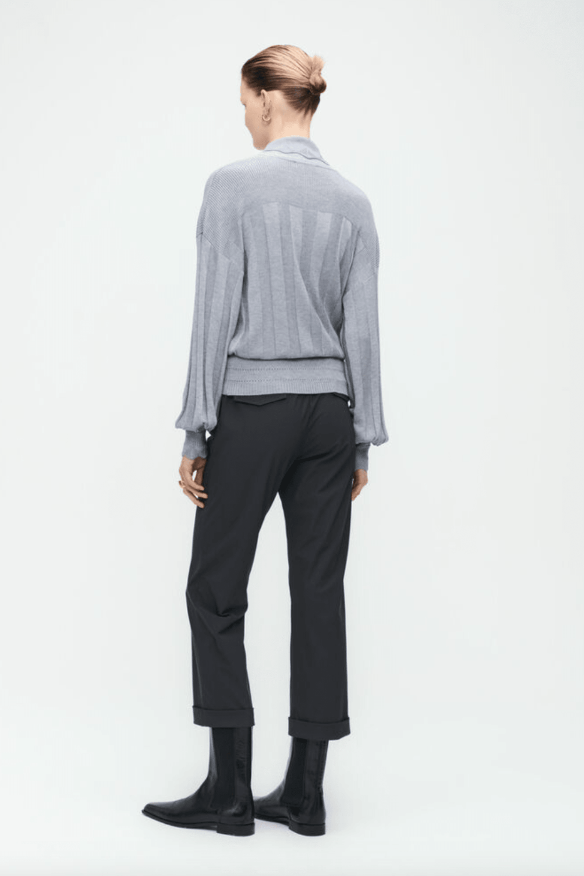 Jane Lushka - Irena Pants Technical Jersey Grey - Diamonds & Pearls