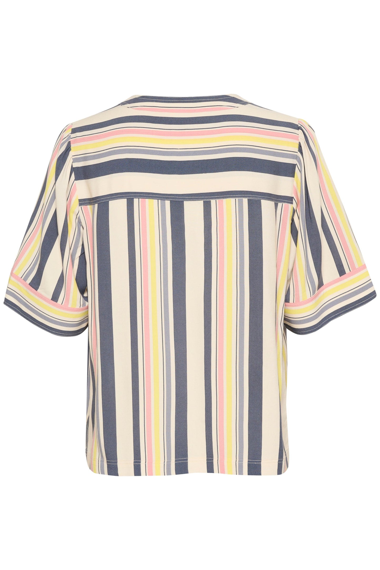 Josefina Multi Stripe Relaxed Shirt - Diamonds & Pearls