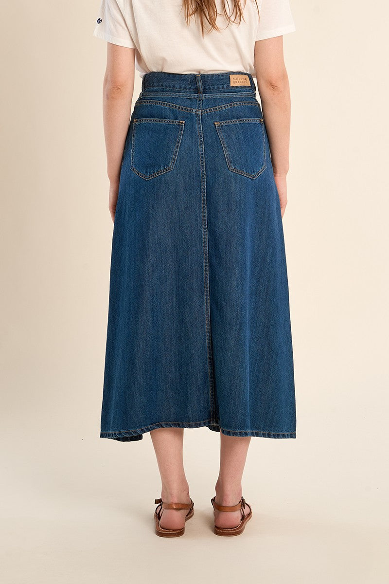 Molly Bracken - Denim Aline Skirt