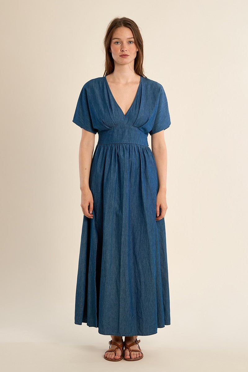 Molly Bracken - Long Dark Blue Dress