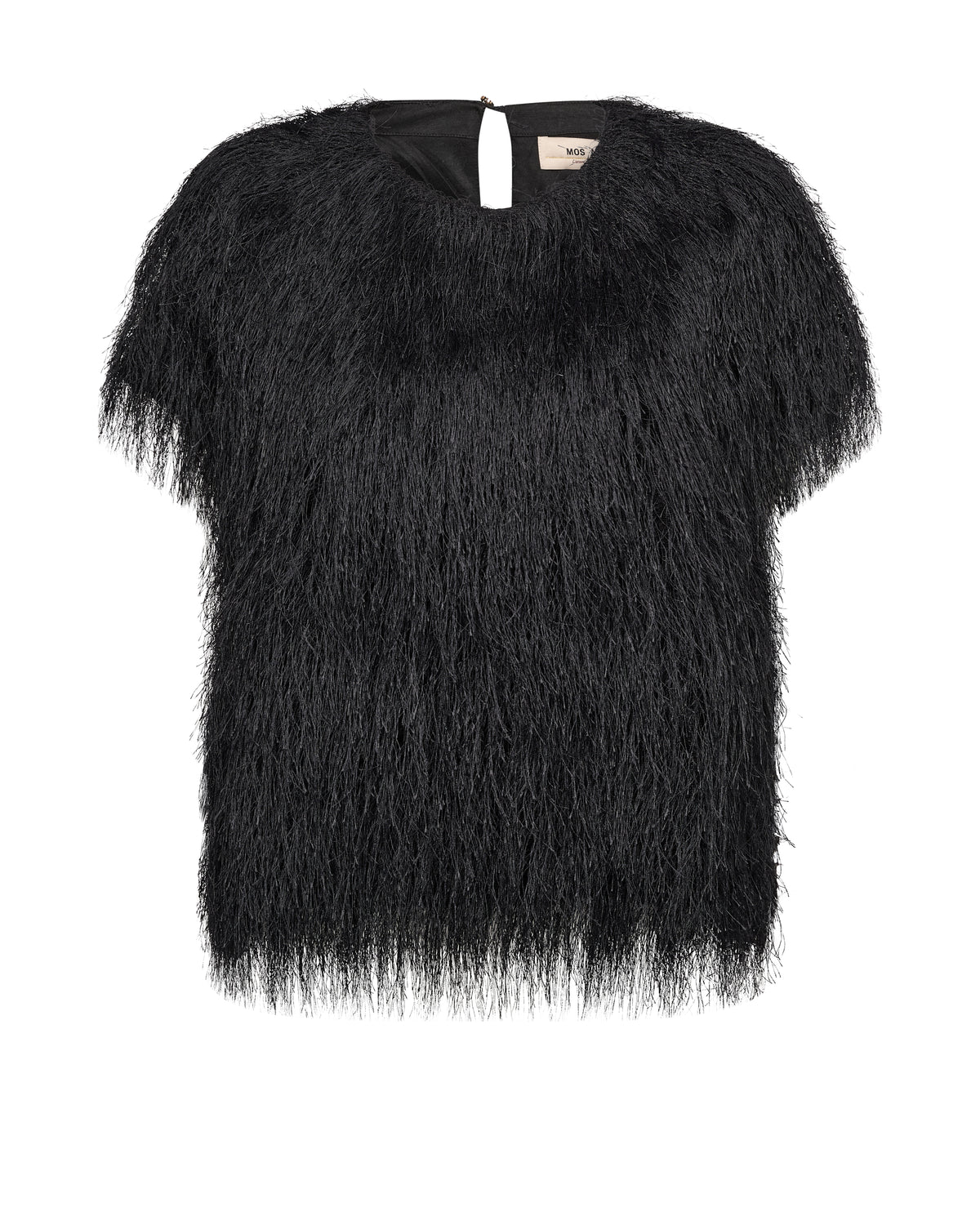 Mos Mosh - Brim O-SS Faux Fur Tee