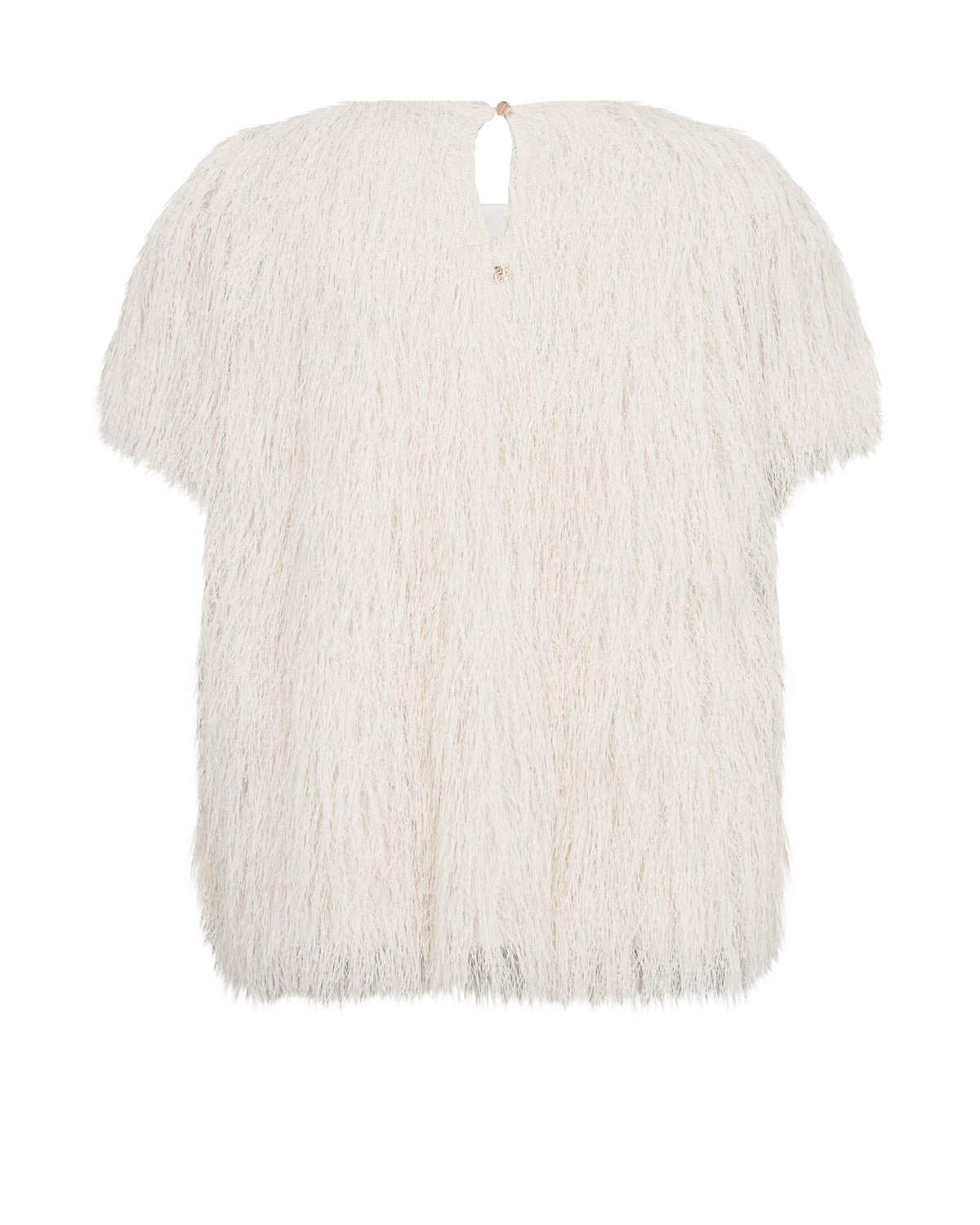 Mos Mosh - Brim O-SS Faux Fur Tee