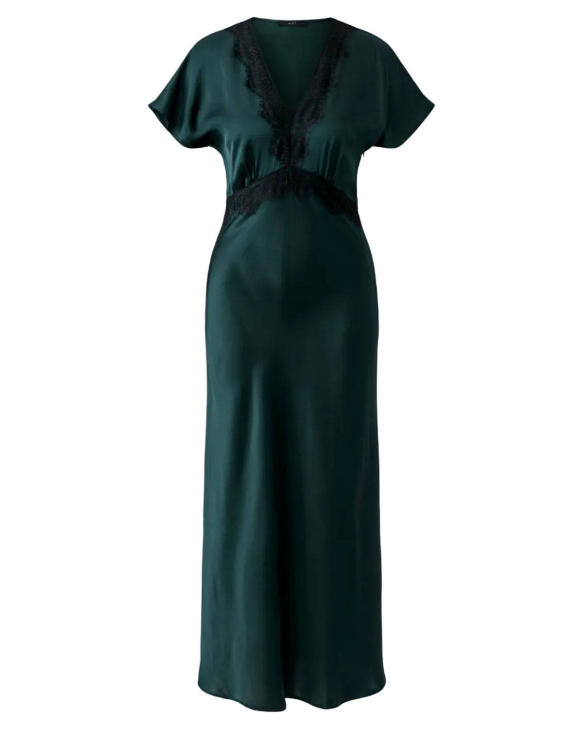 Oui - Satin Lace Dress