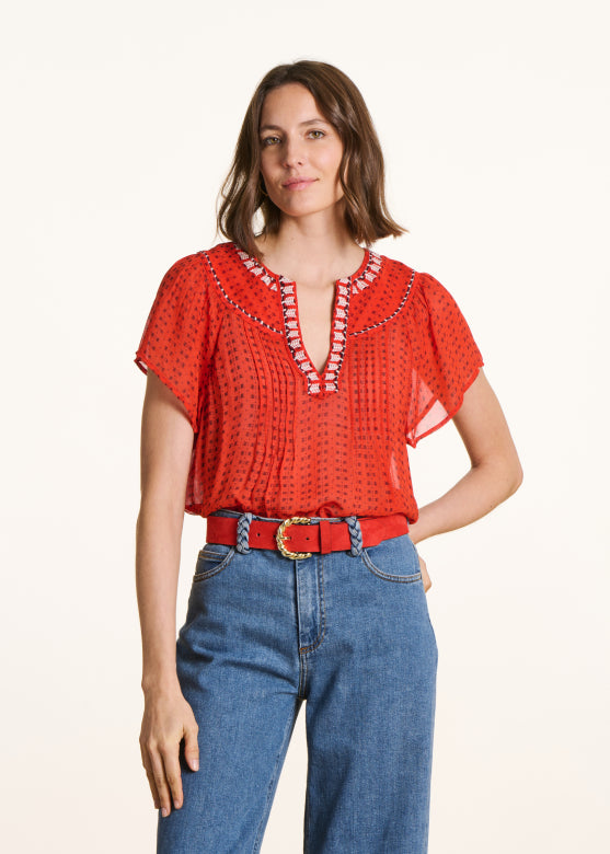 La Fee Maraboutee - Loose Flora Blouse