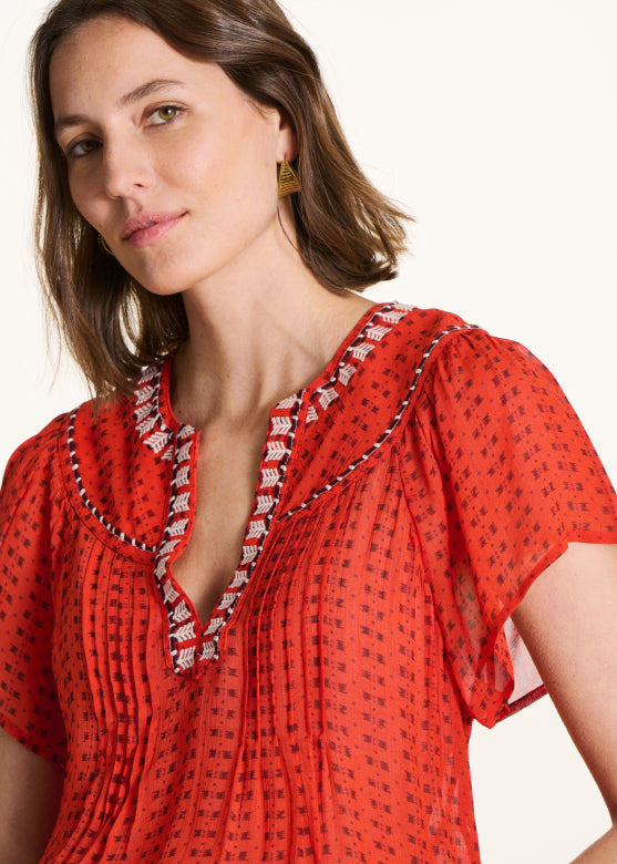 La Fee Maraboutee - Loose Flora Blouse