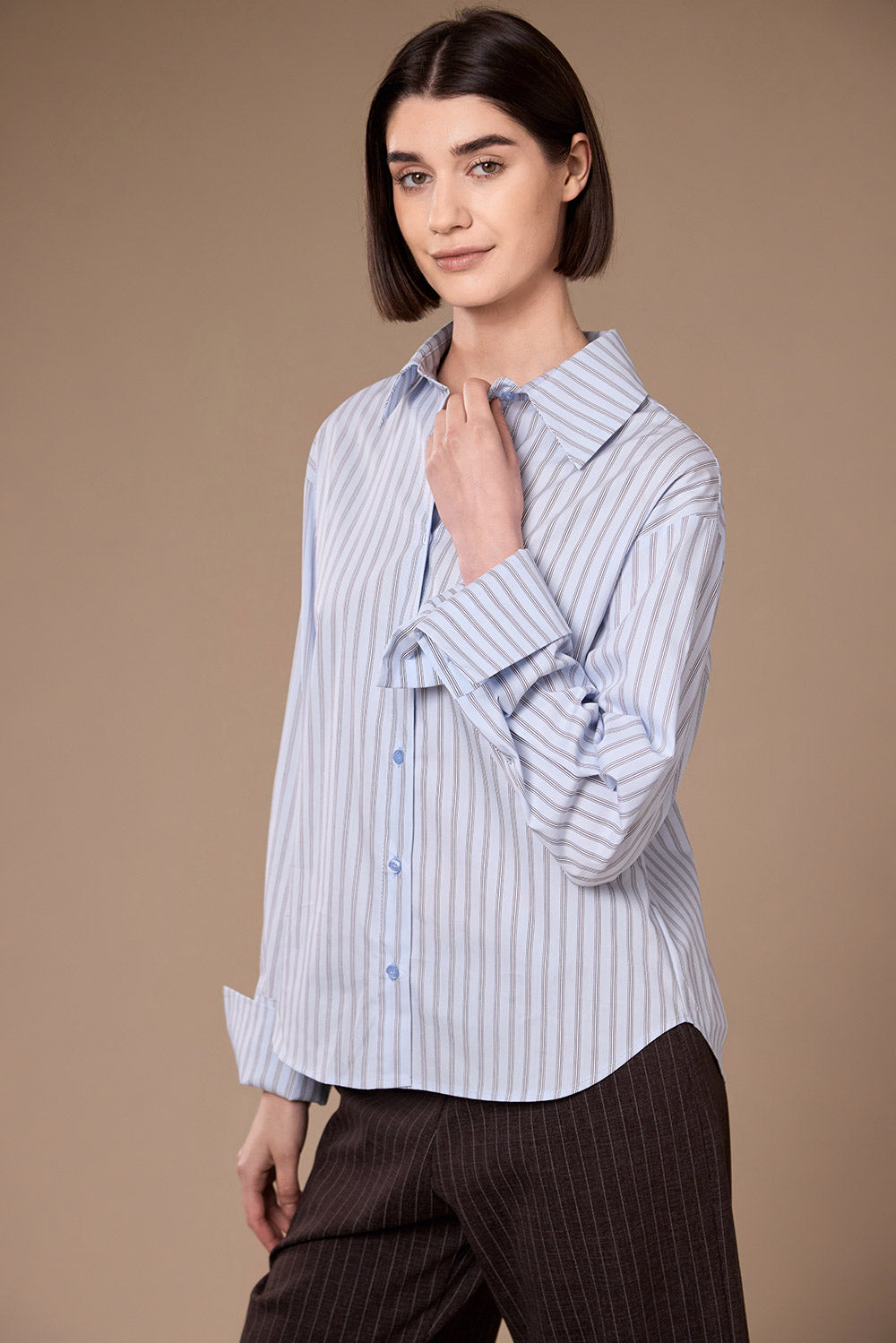 Peruzzi Striped Shirt