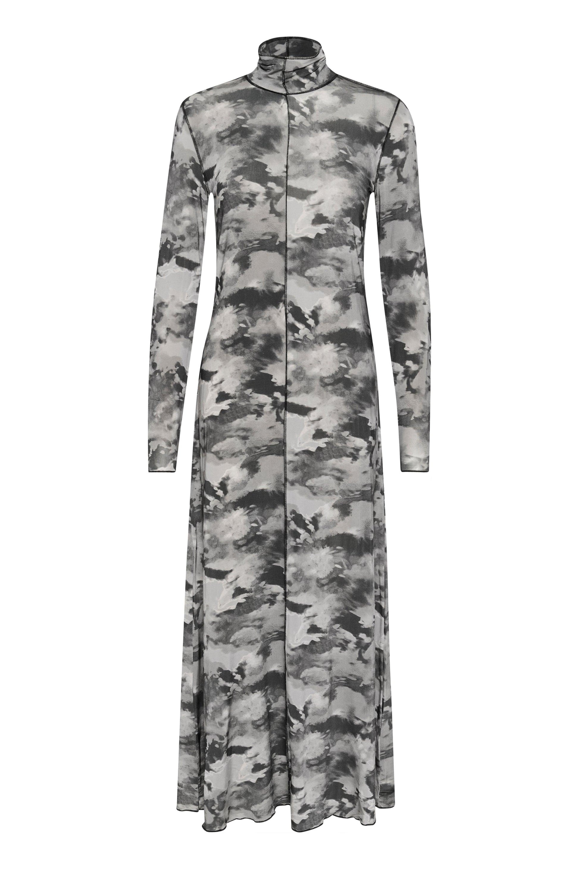 Rosalina Grey Camo Dress - Diamonds & Pearls