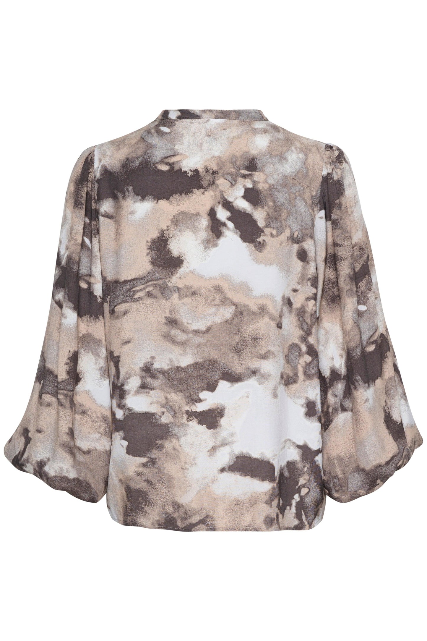 Rosemarie Blouse in Camo Print - Diamonds & Pearls