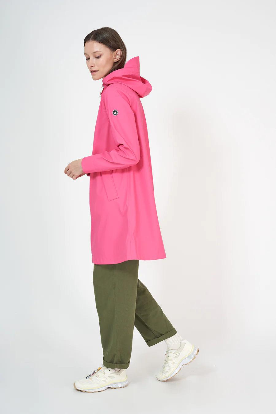 Tanta - Nuovola Raincoat In Hot Pink - Diamonds & Pearls